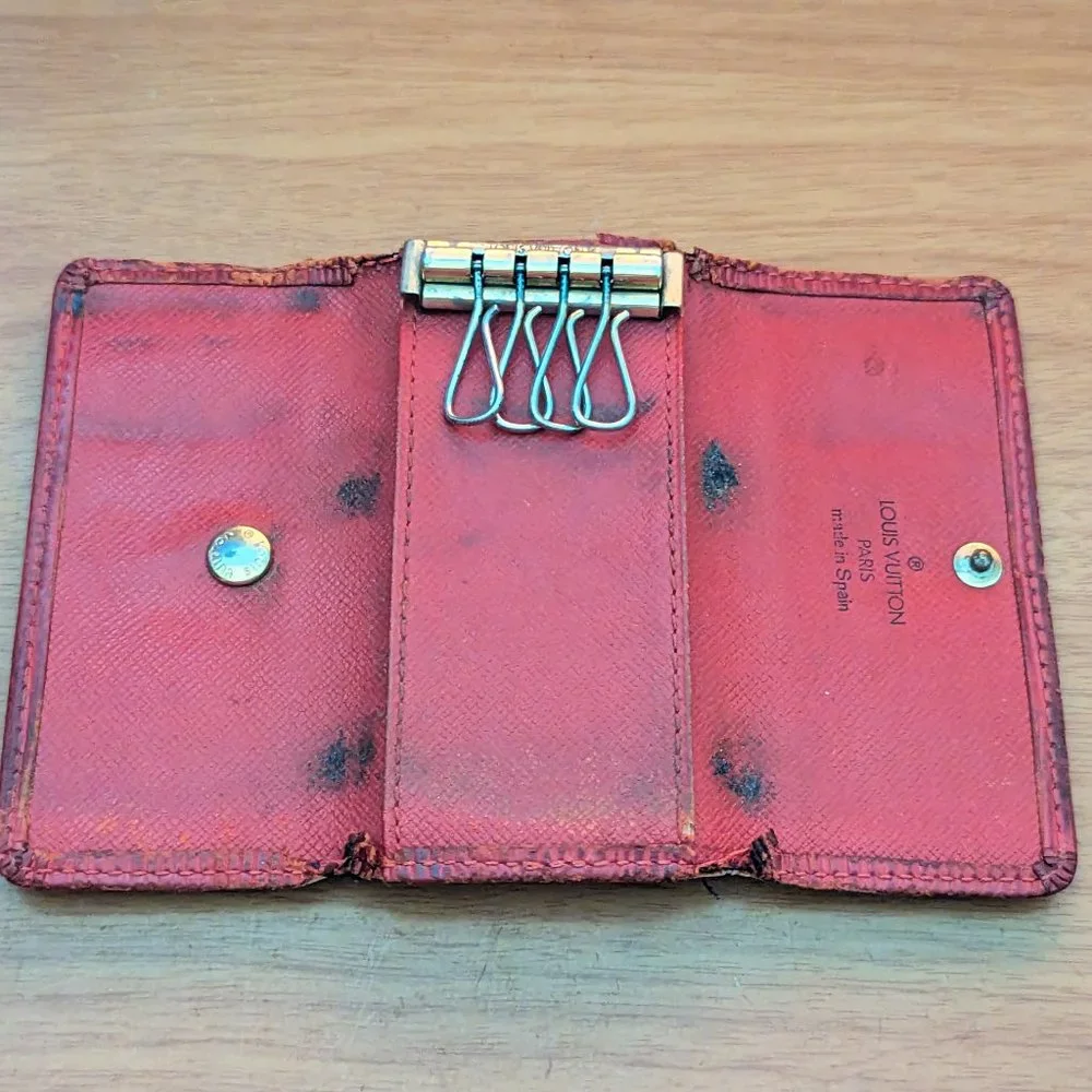 Louis Vuitton Epi Key Holder/Wallet #1662***
